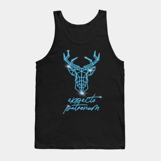 expecto patronum neon Tank Top by creativeballoon